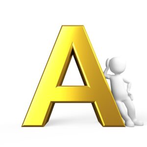 A　アルファベット